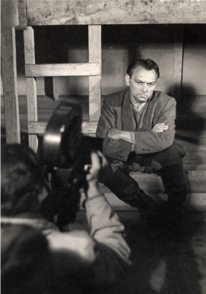 Kiss Ferenc az Andrássy út 60. alatti cellájában. Kép forrása: OSZMI