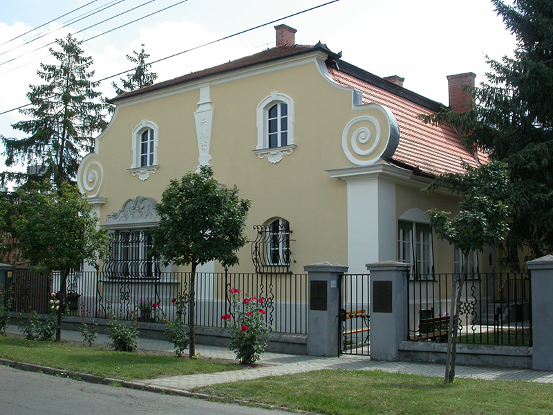 Kner Imre egykori lakóháza Gyomaendrődön, ma Nyomdaipari Múzeum