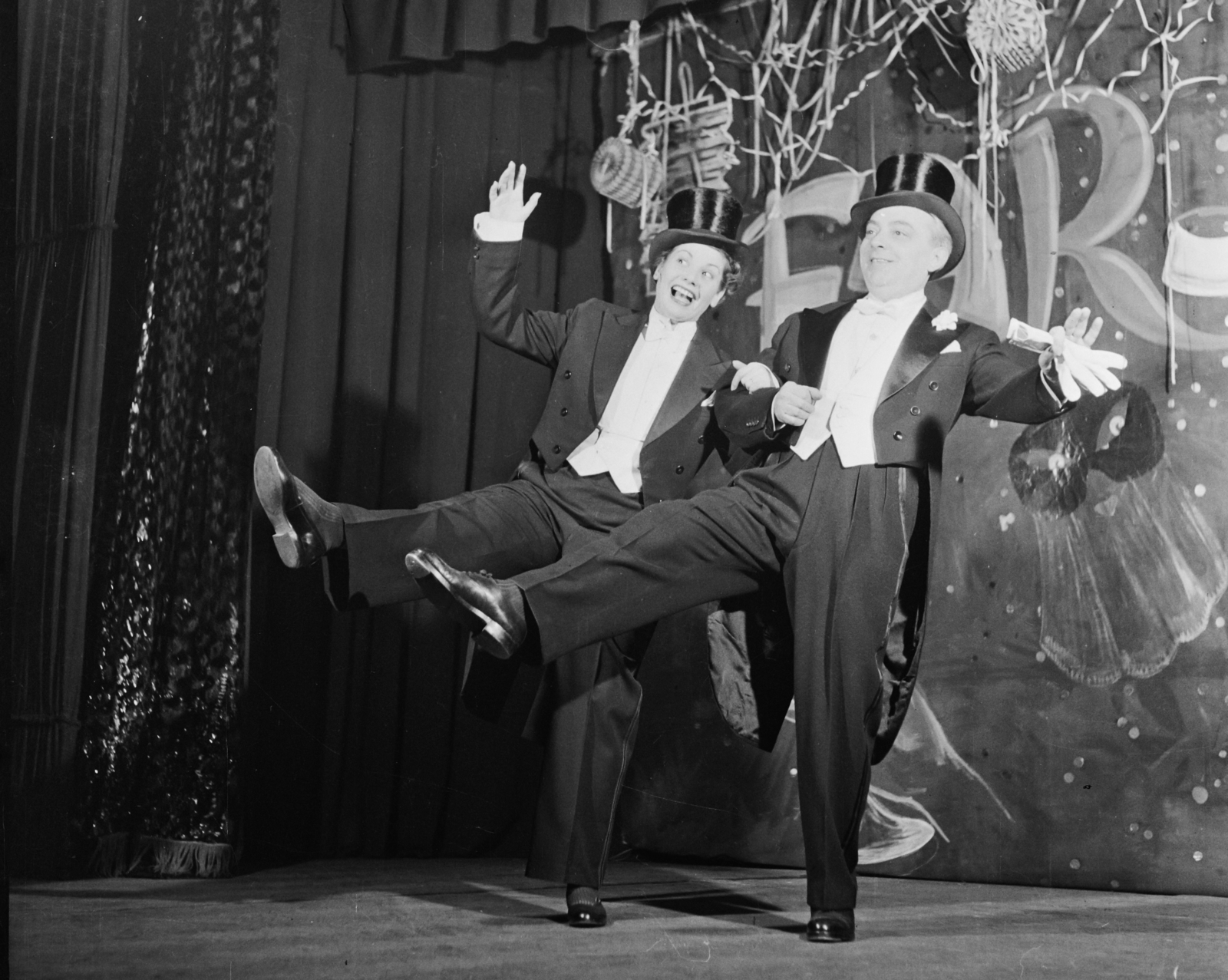 Nagymező utca 17. Budapest Táncpalota (Moulin Rouge), Feleki Kamill Kardos Magdával 1959-ben. Forrás: Fortepan / Bauer Sándor